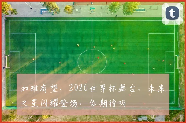 加维有望，2026世界杯舞台，未来之星闪耀登场，你期待吗